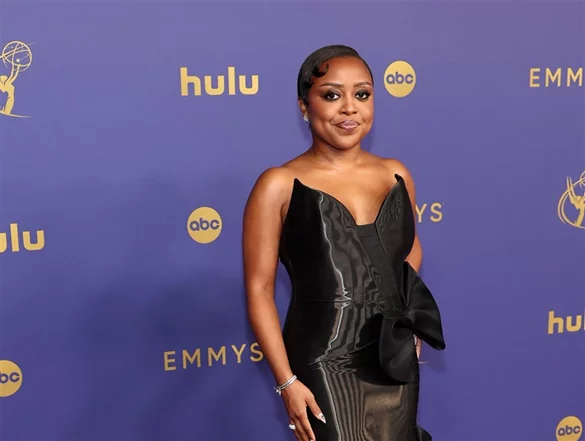 Quinta Brunson in Georges Chakra Couture to the 76th Primetime Emmy Awards